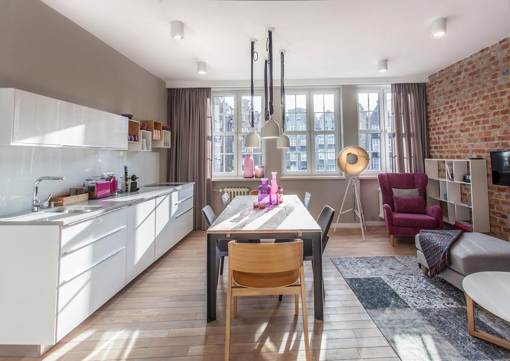 グダニスクApartament Soleil IIIアパートメント 部屋 写真