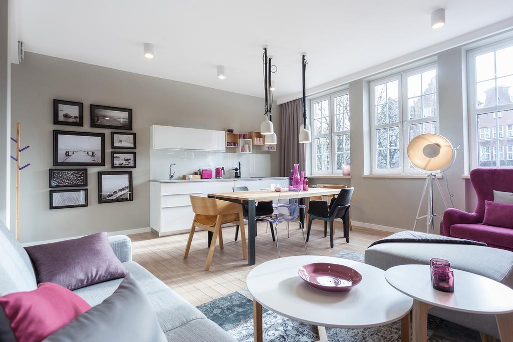 グダニスクApartament Soleil IIIアパートメント 部屋 写真
